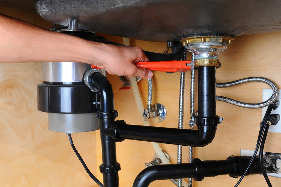 Garbage Disposal Installation in Combes