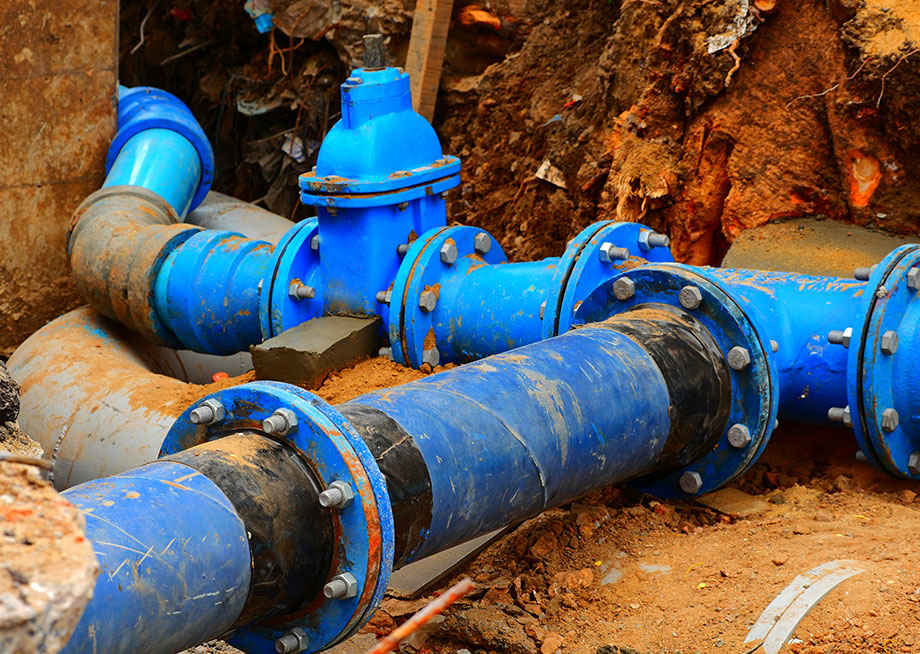 Sewer Line Replacement in Combes