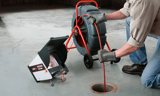 Video Pipe Inspection in Combes